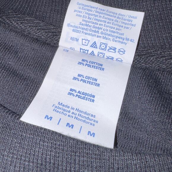 Port & Company Black “DAD EST. 2024” Sweatshirt Size Medium - Picture 4 of 4